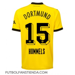 Borussia Dortmund Mats Hummels #15 Primera Equipación 2023-24 Manga Corta